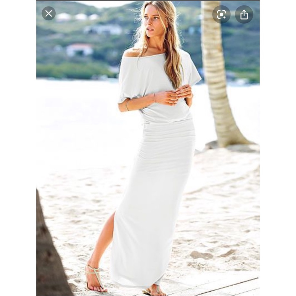 Victoria’s Secret Off The Shoulder Maxi Dress